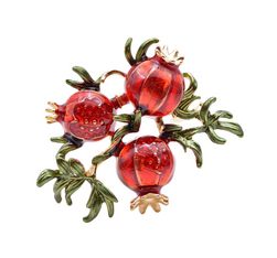 Dámská brož Pomegranate