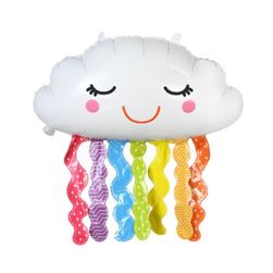 1 set de baloane de ziua de naștere unicorn SS_32998374835-1pcs cloud