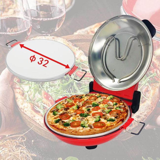 Elektryczny piec do pizzy, 420℃ - 31 cm ZO_265583 1