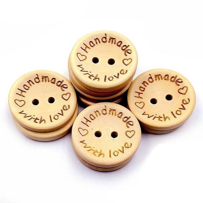 Wooden buttons DK58 1