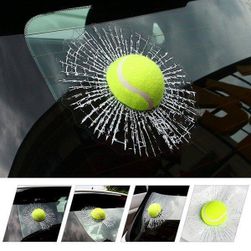 3D nalepka za avto - tenis žogica 