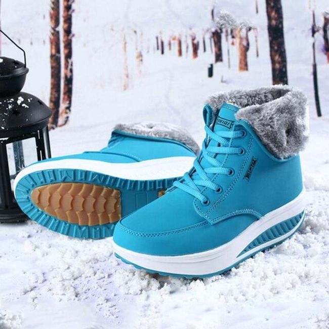 Maci zimski škornji - 3 barve Modri - 34, ČEVLJI Velikosti: ZO_228708-34 1