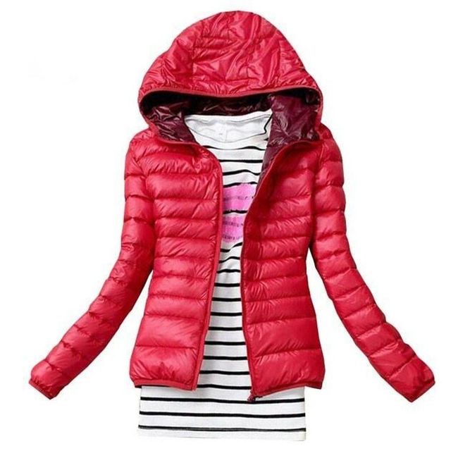 Könnyű női kabát Dorine - 5 színben Piros - 1 méret, XS - XXL méretek: ZO_235131-XS 1