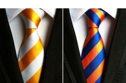 Elegancki krawat męski - 16 kolorów