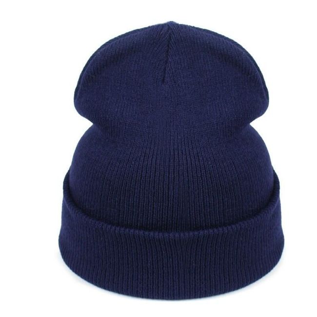 Zimní unisex pletená čepice 1