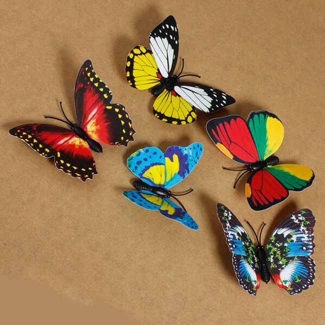 3D magnetka motýla 1