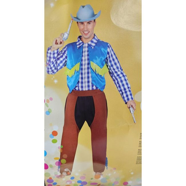 Kovbojský kostým pro dospělé - one size ZO_256042 1