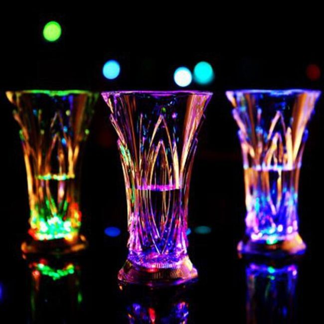 LED svítící sklenice - 300-400 ml 1