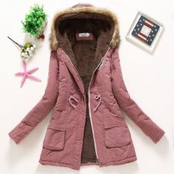 Jachetă de iarnă pentru femei Jane - roz închis - mărimea S, Mărimi XS - XXL: ZO_238398-S
