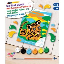Malowanie liczbami Mój pierwszy tygrys ZO_9968-M6008