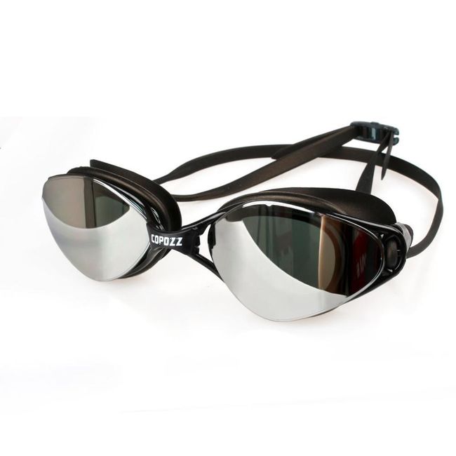 Очила за плуване със силиконова каишка - 3 цвята 1