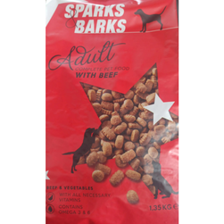 Sparks Barks Beef granule pro psy hovězí 1,35kg ZO_9968-M5656