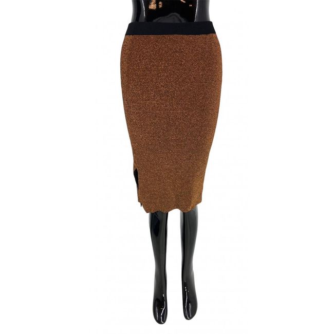 Dámská sukně, CKS, měděná barva, Velikosti XS - XXL: ZO_be7db974-a87b-11ed-93d0-4a3f42c5eb17 1