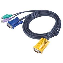 Wiązany kabel KVM do CS - 12xx, PS/2, 2 m ZO_180444