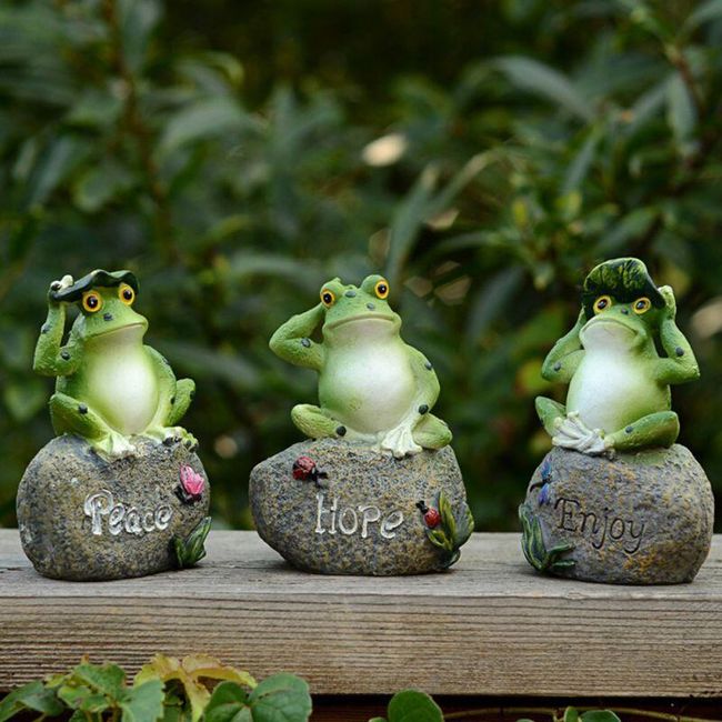 Decorațiune de grădină Frog 1