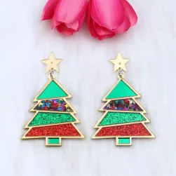 Women´s Christmas earrings QA36
