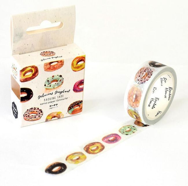 Washi páska s donuty 1