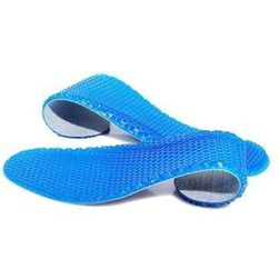 Gelové vložky do bot v modré barvě