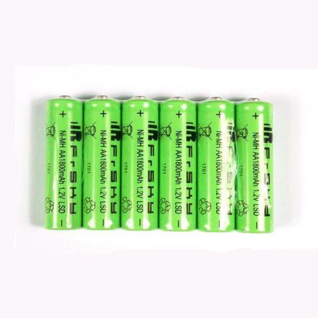 Nabíjacie batérie AA 1,2 V 1800 mAh - 8 kusov 1