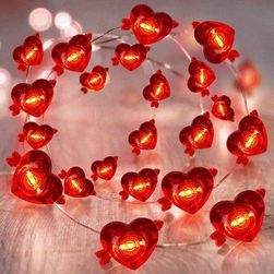 Valentínska LED dekorácie Love