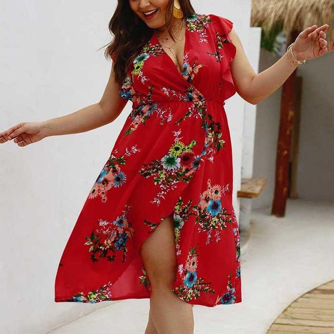 Women´s plus size dress TF6691 1