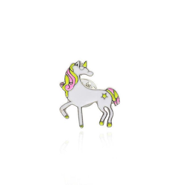 Broșă cu unicorn și pegas 1