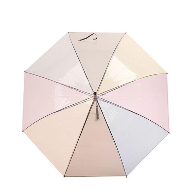 Deštník v pastelových barvách 1