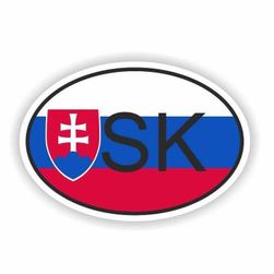 Samolepka na auto - SK