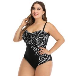 Dámské plus size plavky Leona