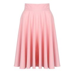 Jednostavna suknja visokog struka u vintage stilu