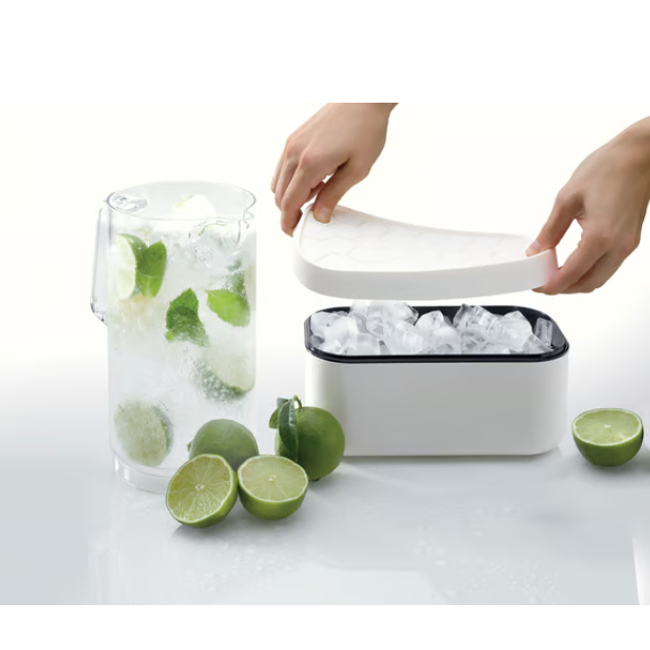 LEKUE Ice Box - plastová forma na led s nádobou ZO_245548 1