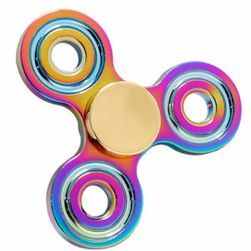 Stylový Fidget Spinner v duhovém provedení