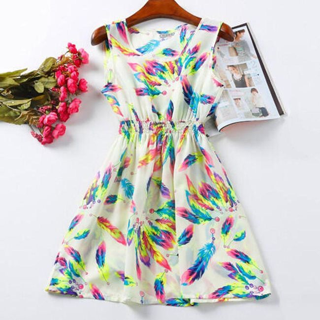 Uzorak ljetne haljine Cadence: 2 - veličina: 1, veličine XS - XXL: ZO_230376-S 1