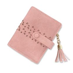 Mały portfel z serduszkami - 6 kolorów