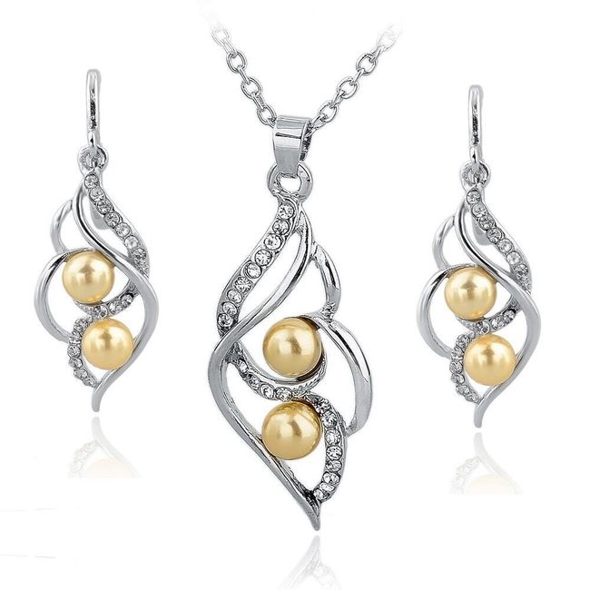 Set šperků v perlovém designu 1