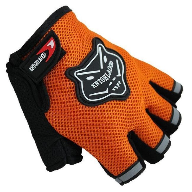 Barevné rukavice pro cyklisty a fitness nadšence - 4 barvy 1