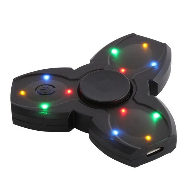 LED Fidget spinner z głośnikiem bluetooth 1