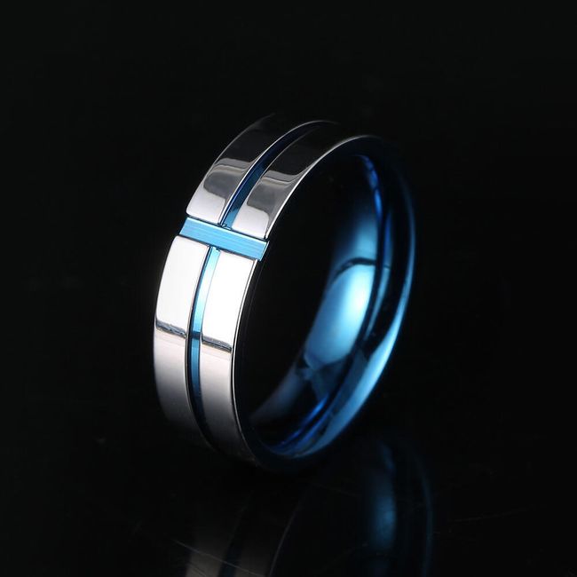 Muški prsten - 2 boje 1
