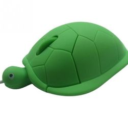 Myš k počítači ve tvaru želvy - 3 barvy