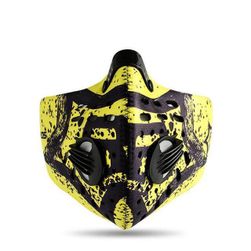 Univerzálny filter a výkonná maska pre cyklistov, motocyklistov alebo športovcov
