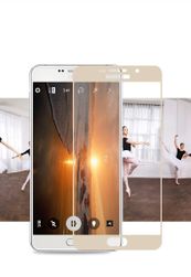 Tvrzené transparentní sklo pro Samsung s barevným lemem - 4 barvy