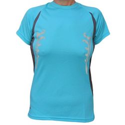 Дамска тениска CLIMA PRO, синя, размери XS - XXL: ZO_56152-S
