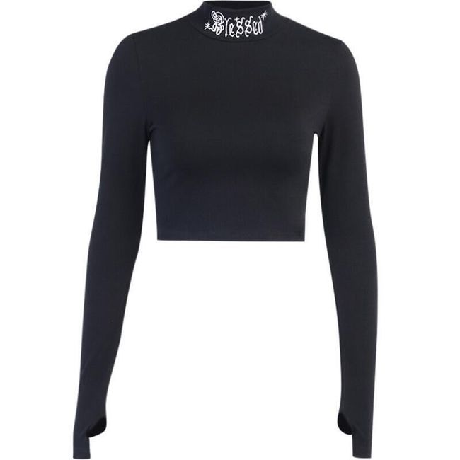 Women´s long sleeve crop top DB56 1