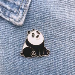 Brož - panda KL098