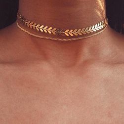 Biżuteria naszyjnik choker - 2 kolory