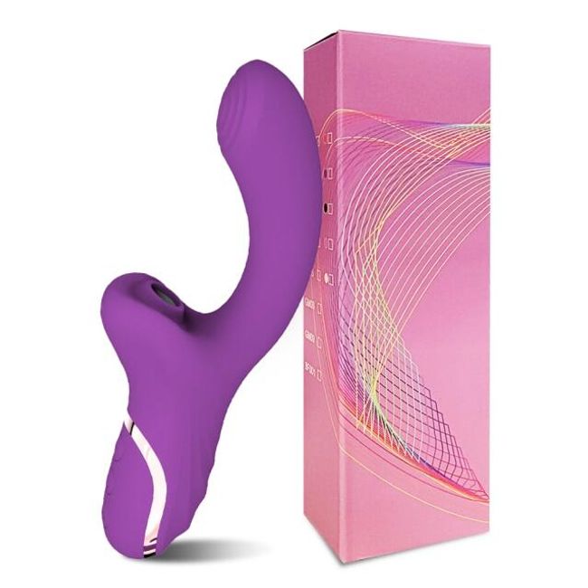 Women's vibrator with stimulator SA5 1