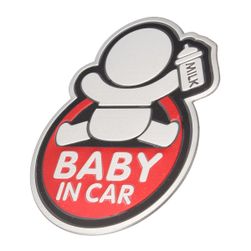 Samolepka na auto - dítě v autě