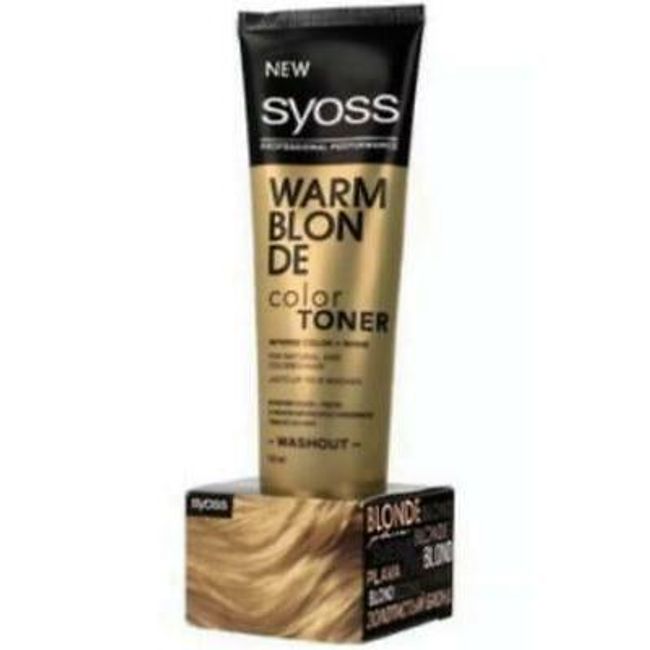 Barva na vlasy Color Toner warm blonde, 150 ml ZO_50539 1