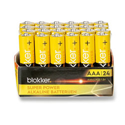 Baterie Blokker AAA – 2600 mAh – 24 kusů ZO_XDKO81640