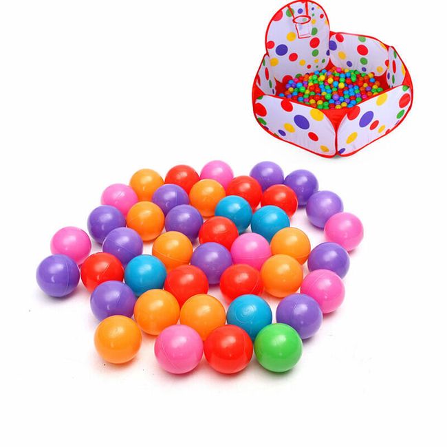Barvne žogice za otroški bazen 1